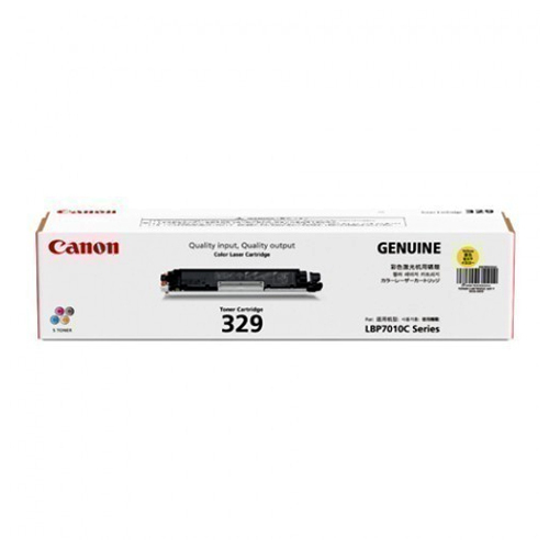 Canon 329 Yellow Toner