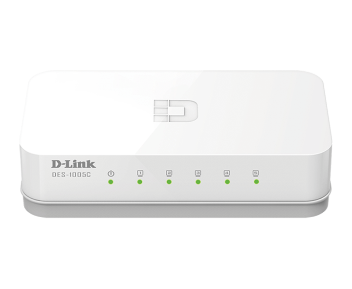 Switch 5 Port DLink (DES-1005C)