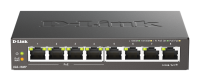 8-Port Desktop Switch with 4 PoE Ports DGS-1008P - D-Link 8-Port Desktop Switch with 4 PoE Ports DGS-1008P - D-Link