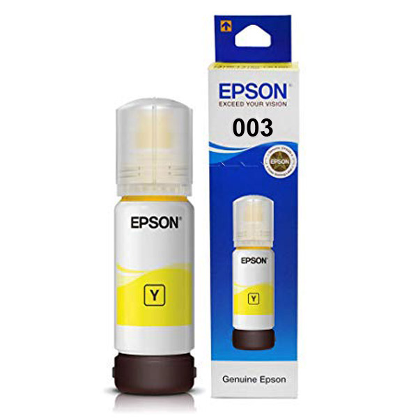 Epson Genuine 003 Yellow Ink Bottle 65ML